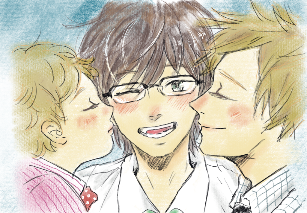 僕らの食卓イラスト