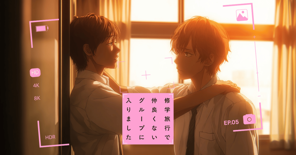 修学旅行で仲良くないグループに入りました05