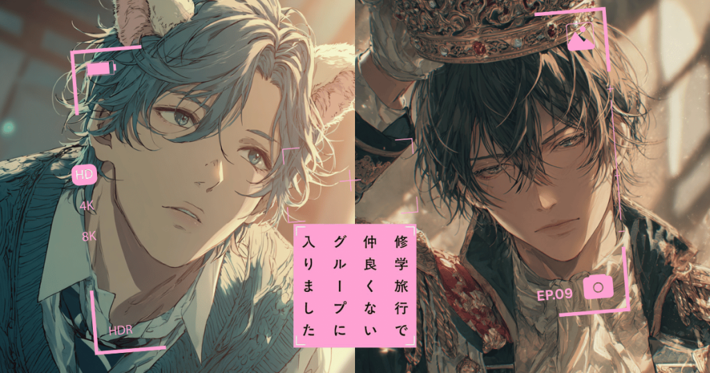 修学旅行で仲良くないグループに入りました9